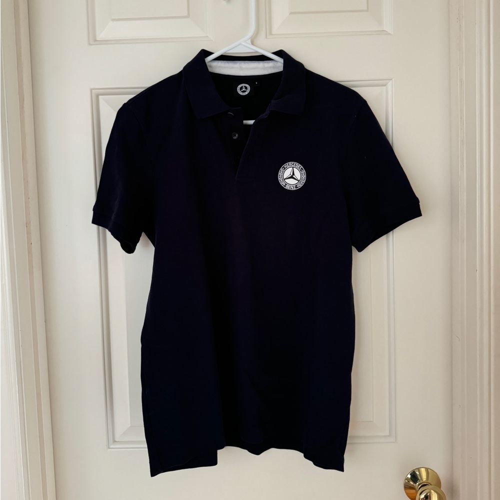 Mercedes Benz Car Short Sleeve Polo